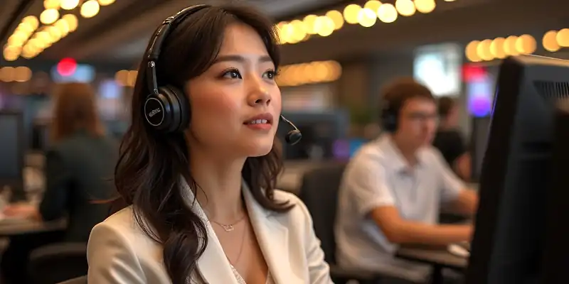 Support workflow visual for True Fortune Casino contact page