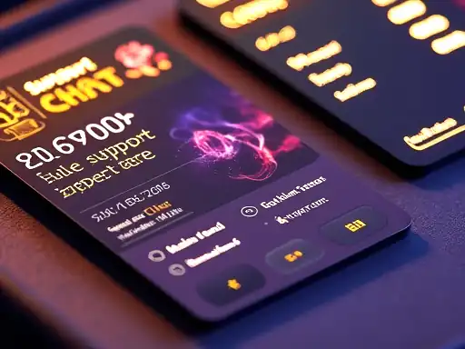 Support chat and escalation visual for True Fortune Casino
